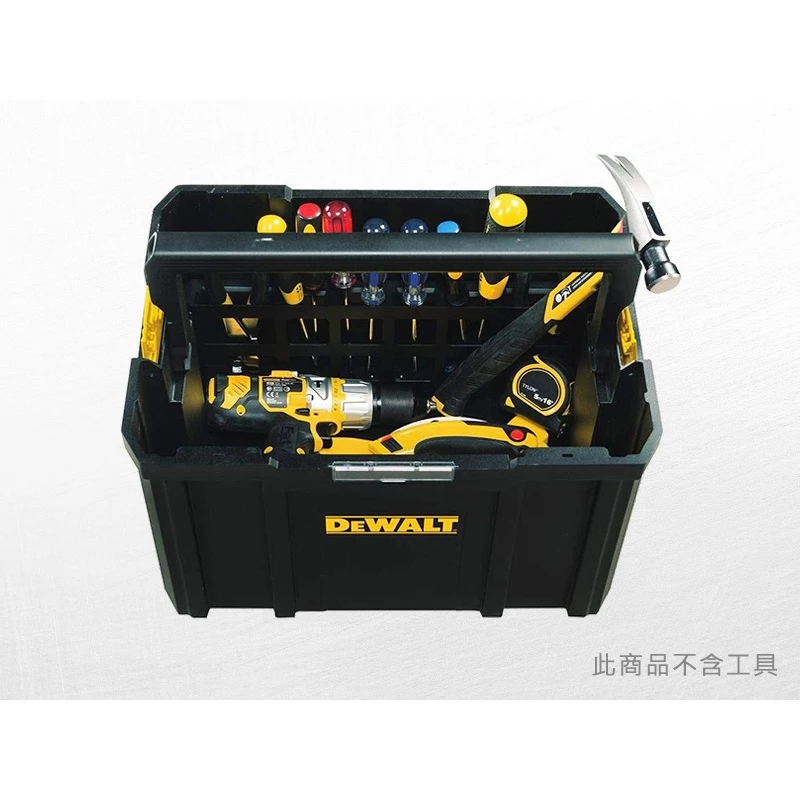 DEWALT得偉 原廠公司貨(含稅) 變形金剛系列 開口式收納箱 DWST17809 德偉菜籃