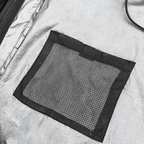 VENTI TECH 風神 (含稅) CORDURA 短袖連帽背心 空調服 空調衣 風扇衣 耀石黑系列 SA2-BCC