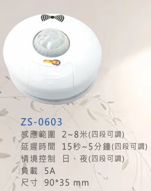 吸頂式紅外線感應器