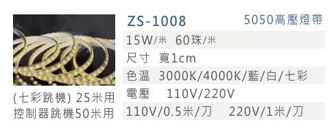 5050高壓燈帶